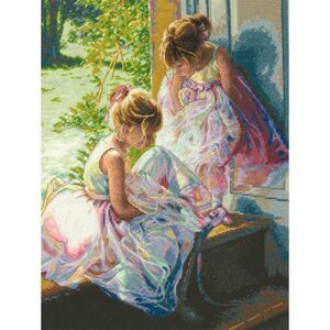 Dimensions The Gold Collection Ballerina Dreams counted cross stitch kit 11 x 14